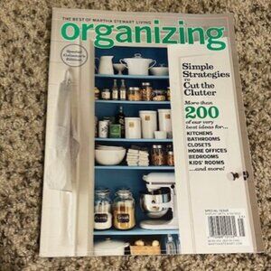 Martha Stewart Living Organizing 2012 Special Collector's Edition